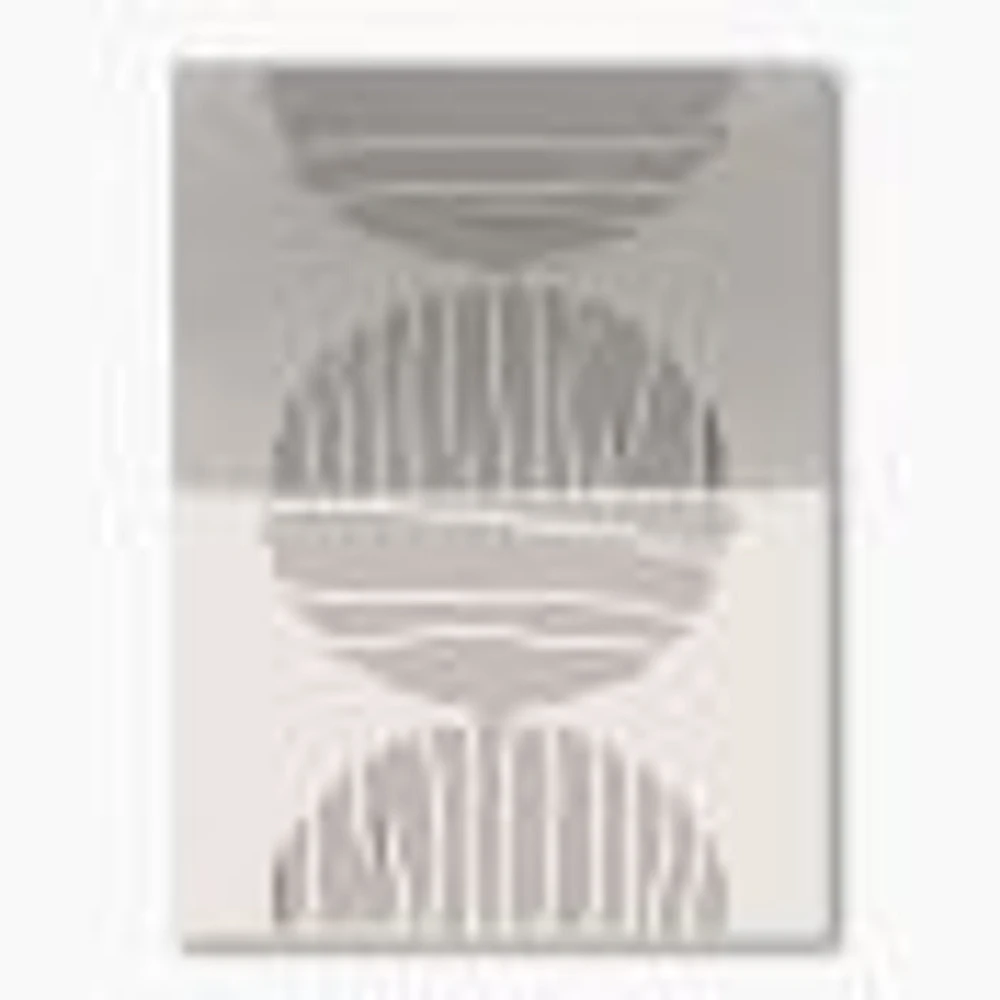 Minimal Geometric Lines and Circle IX  Wall Art