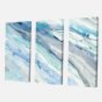 Toile « Blue Silver Spring II
