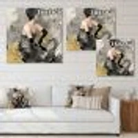 Toile « Gold Fashion Dance