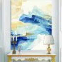 Metallic Gold Indigo II  Wall Art