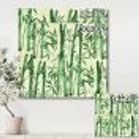 Bamboo Branches The Forest I  Wall Art
