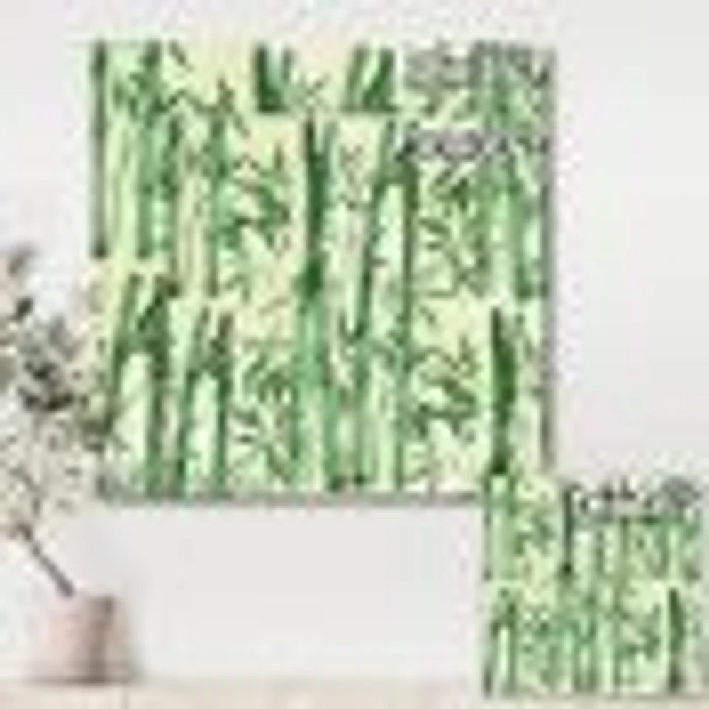 Bamboo Branches The Forest I  Wall Art