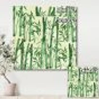 Bamboo Branches The Forest I  Wall Art