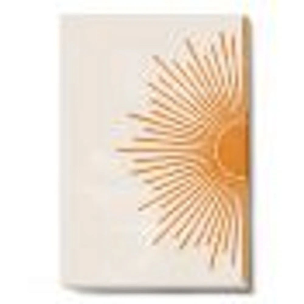 Orange Sun Print I  Canvas Wall Art