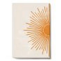 Orange Sun Print I  Canvas Wall Art