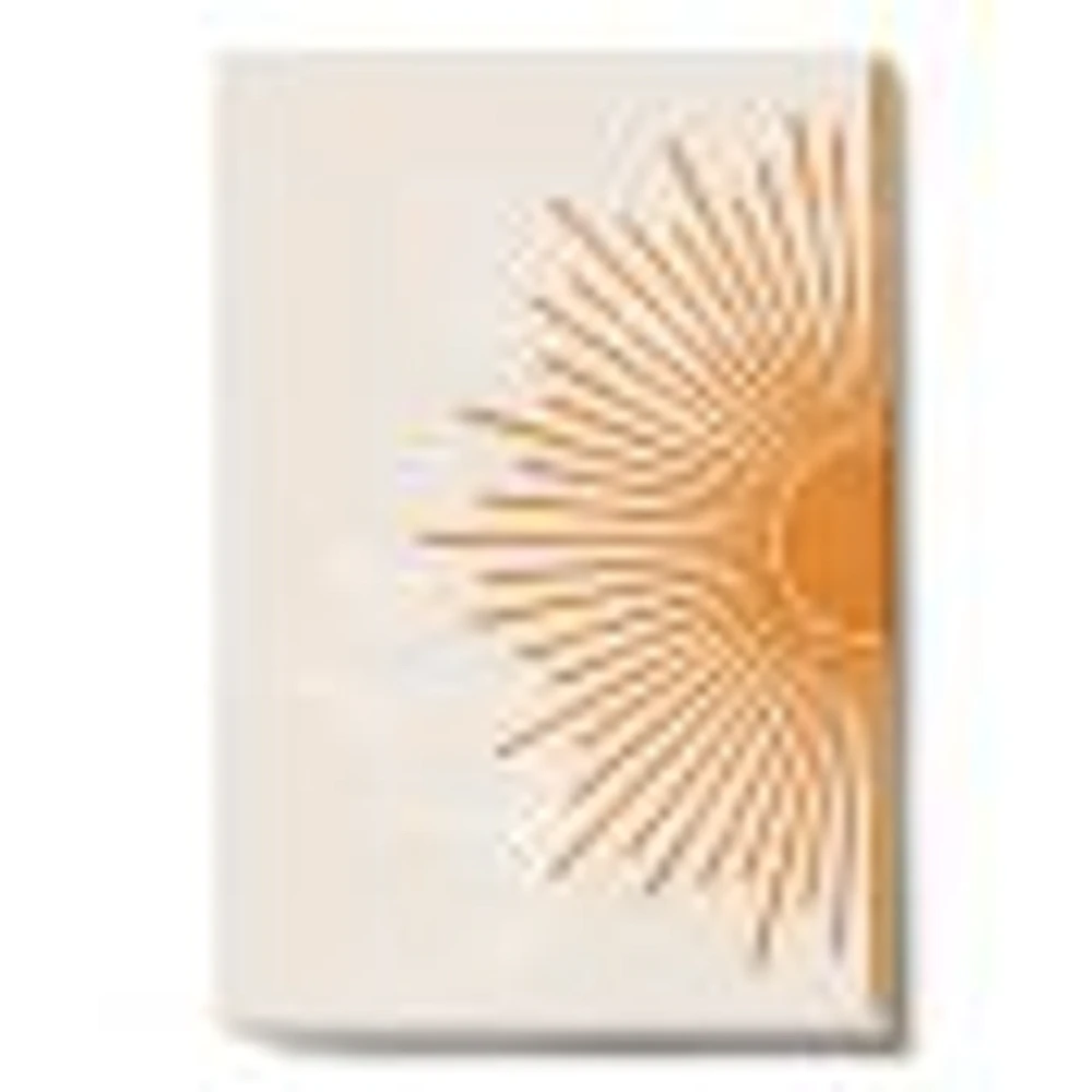 Orange Sun Print I  Canvas Wall Art