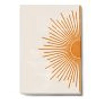 Orange Sun Print I  Canvas Wall Art