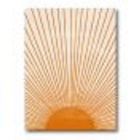 Orange Sun Print III  Wall Art
