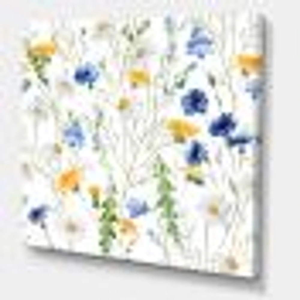 WildFlowers Chamomile and Clover Bell II  Wall Art