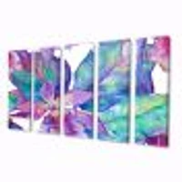 Orchid Seamless Pattern Canvas Wall Art Print