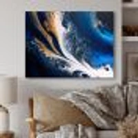 Ice Paint Splash VI Wall Art