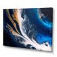 Ice Paint Splash VI Wall Art