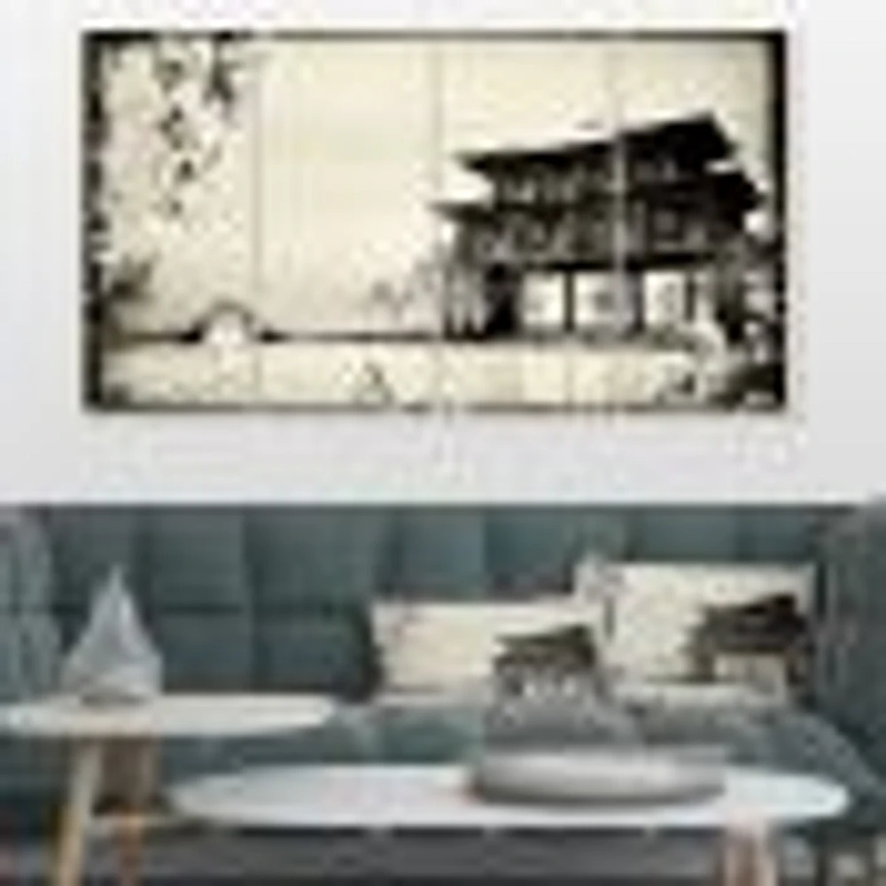 Chinese Ink Painting  Canvas Wall Art