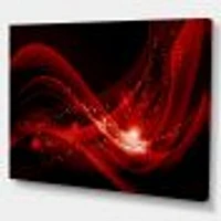Dark Red Vector  Canvas Art print