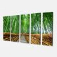 Path to Bamboo Forest  Canvas Wall Art