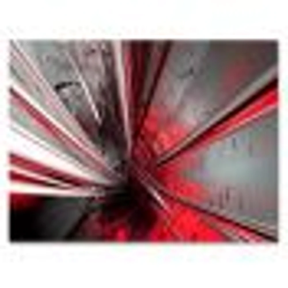 Fractal 3D Deep into Middle  Art Canvas Print