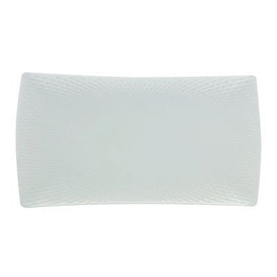 Maxwell & Williams Diamonds Rectangular Serving Platter - 40 x 20cm
