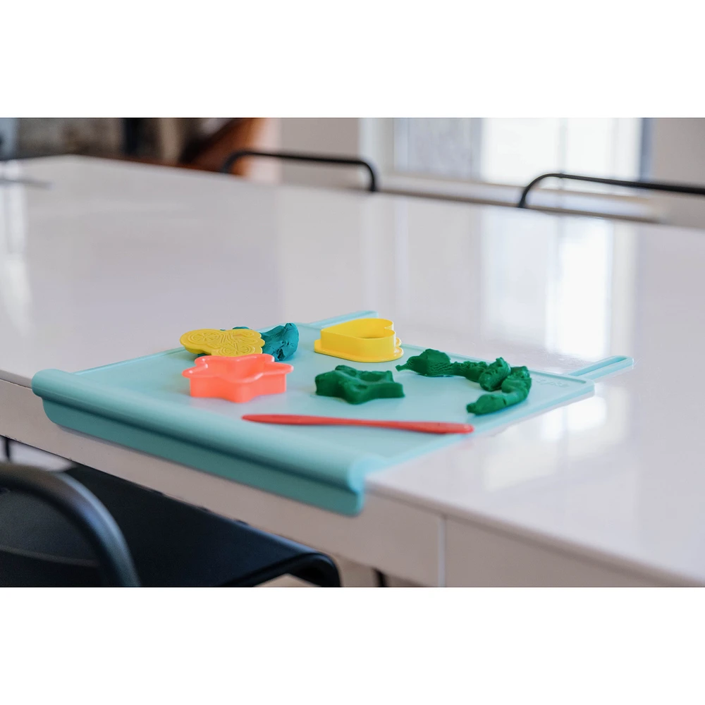 The Baby Sky Blue Table Tyke Placemat With Suctions