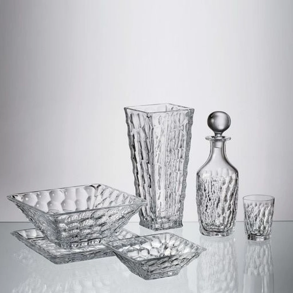Crystal Bohemia Marble Rectangular Plate 26 cm by Brillant