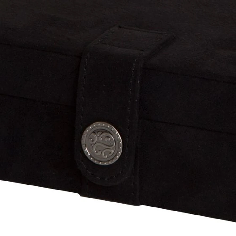 Mele and Co Giana Plush Fabric Fashion Jewellery Box