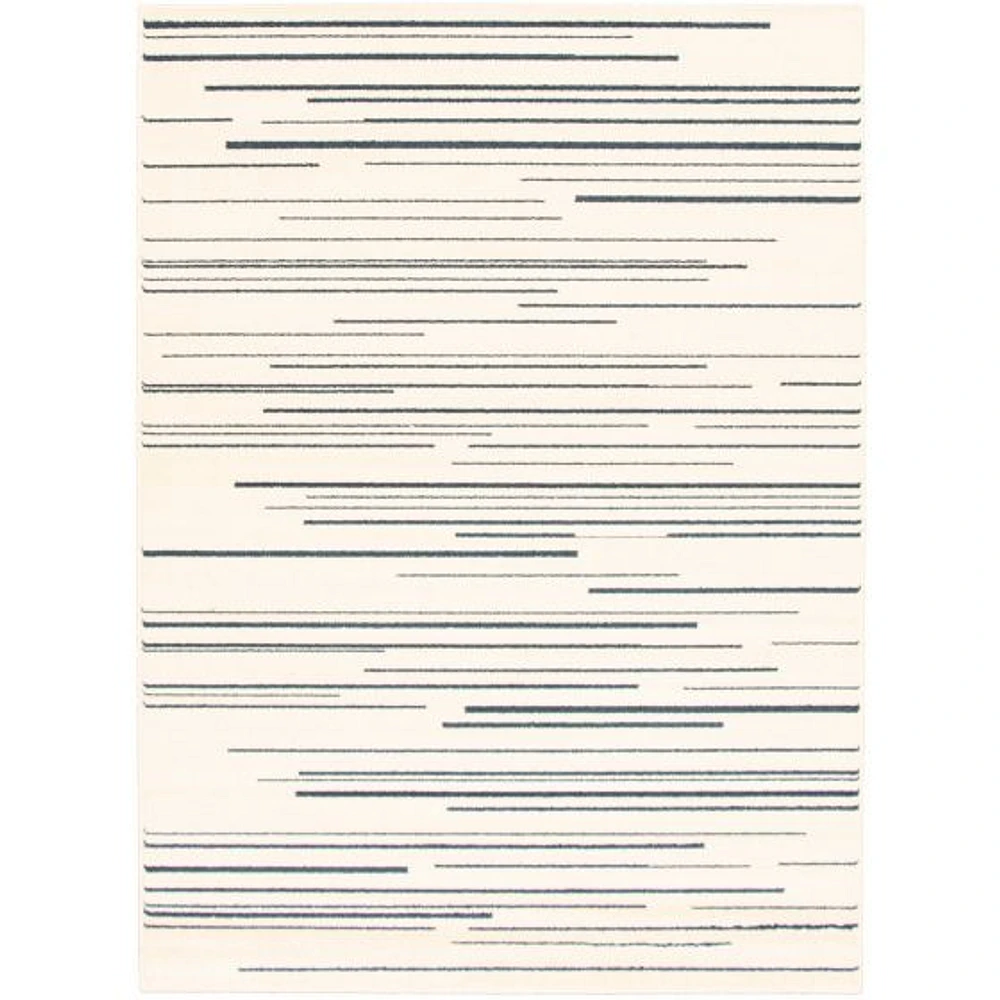 Linear Cream-Grey Rug