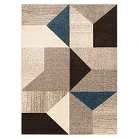 Luxor Grey/Blue Rug