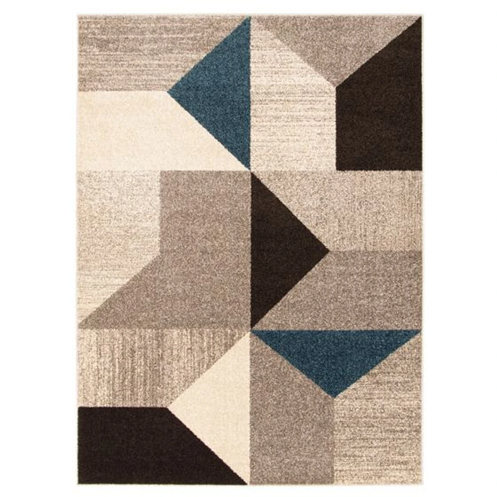 Luxor Grey/Blue Rug
