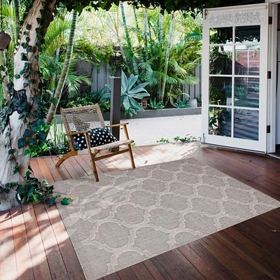 Corfu Indoor/Outdoor Grey Rug