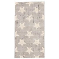 Stars Light Grey Rug
