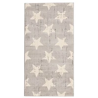 Stars Light Grey Rug