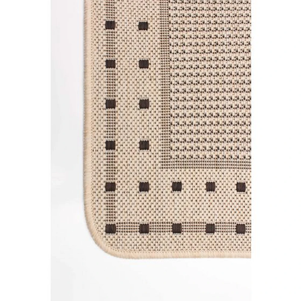 Nagano Indoor/ Outdoor Cream Rug