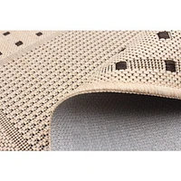 Nagano Indoor/ Outdoor Cream Rug