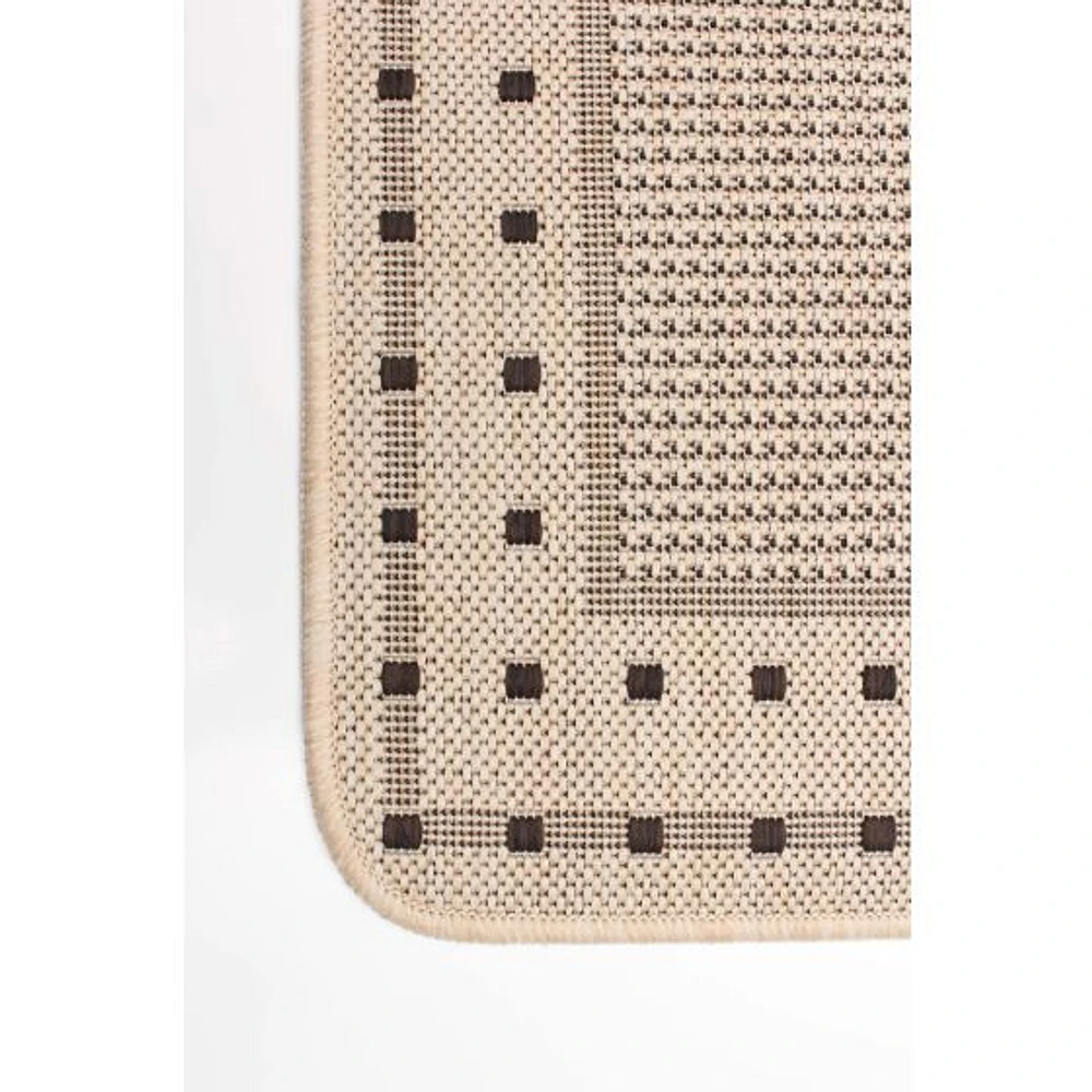 Nagano Indoor/ Outdoor Cream Rug