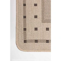 Nagano Indoor/ Outdoor Cream Rug