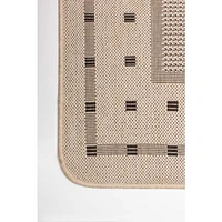 Nagano Indoor/ Outdoor Cream Rug