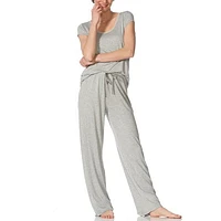 Ultra-Breathable Pyjama Pants - Grey