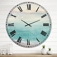 From the Shore Metal Wall Clock