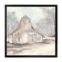 Farmhouse Barn Grey VI  Wall Art