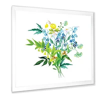 Toile « Meadow Flowers Garland »