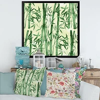 Bamboo Branches The Forest I  Wall Art
