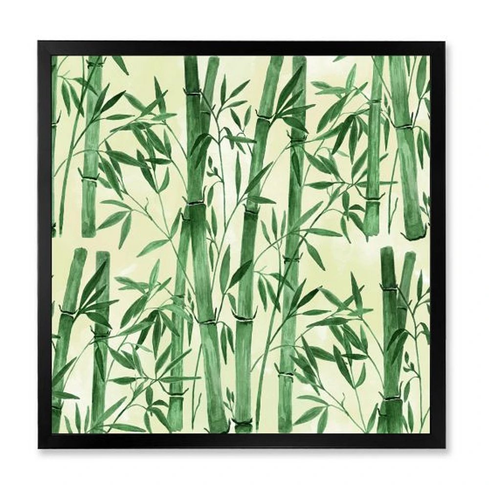 Bamboo Branches The Forest I  Wall Art