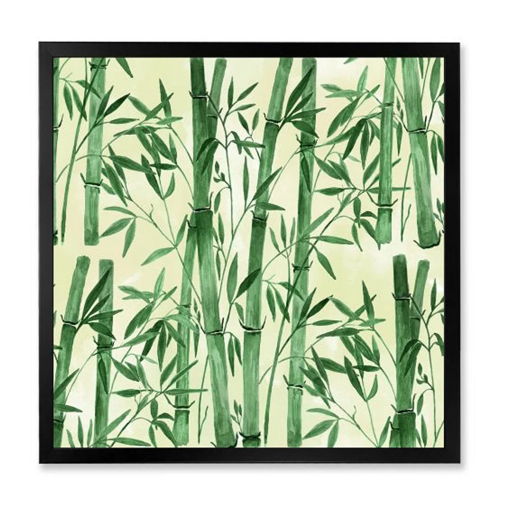 Bamboo Branches The Forest I  Wall Art