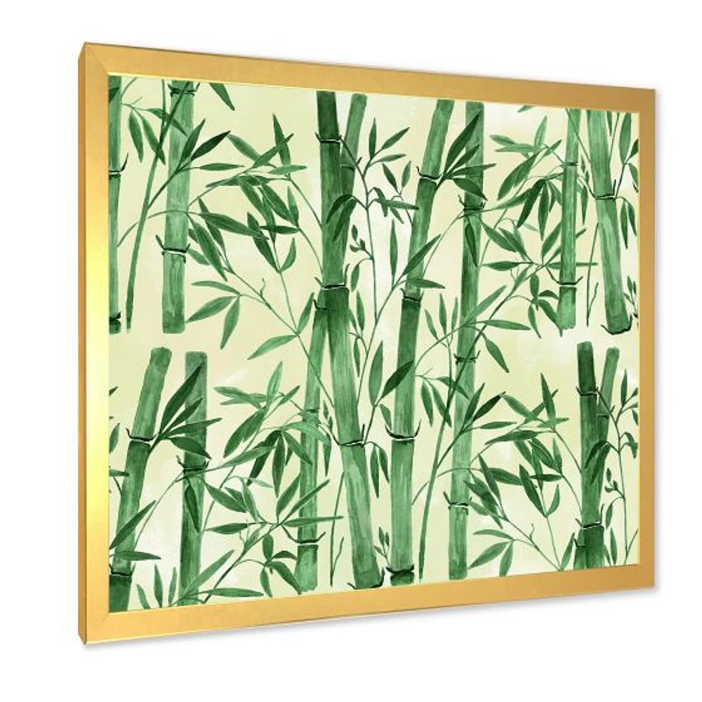 Bamboo Branches The Forest I  Wall Art