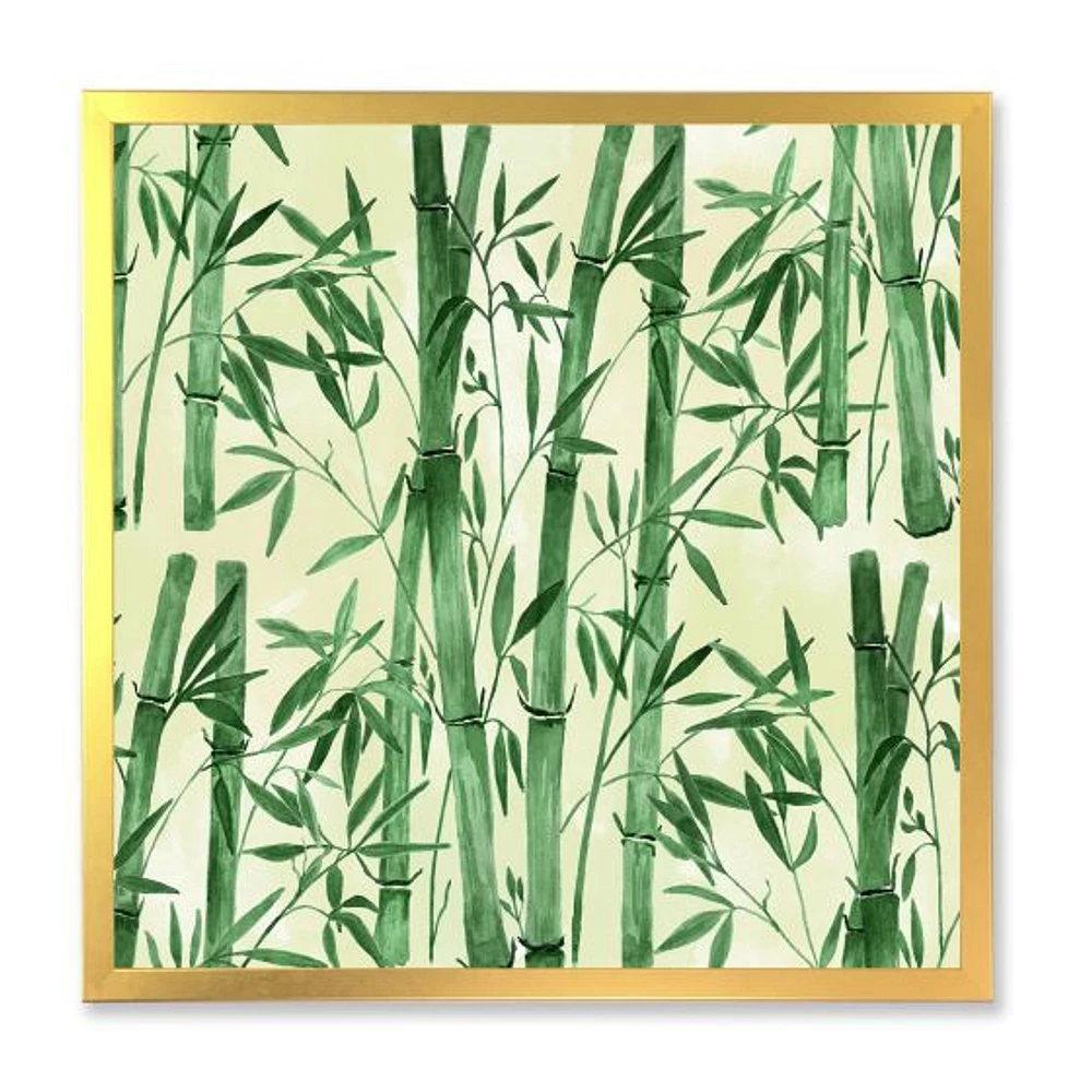 Bamboo Branches The Forest I  Wall Art