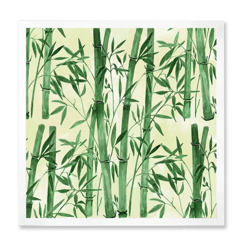 Bamboo Branches The Forest I  Wall Art