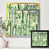 Bamboo Branches The Forest I  Wall Art