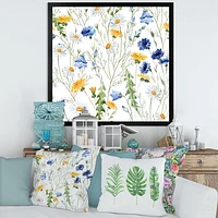WildFlowers Chamomile and Clover Bell II  Wall Art