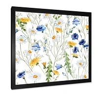 WildFlowers Chamomile and Clover Bell II  Wall Art