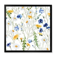 WildFlowers Chamomile and Clover Bell II  Wall Art