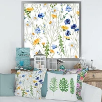 WildFlowers Chamomile and Clover Bell II  Wall Art